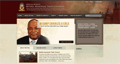 Desktop Screenshot of bethelafc.com